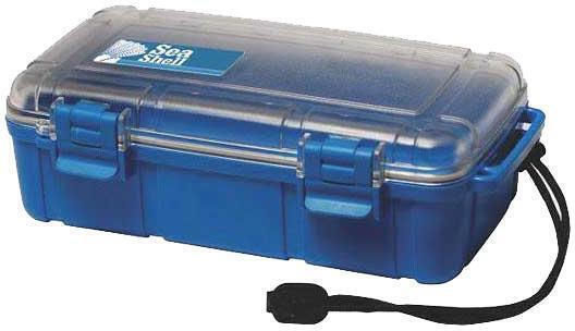 Sea Shell Unbreakable Waterproof Floating Case Blue
