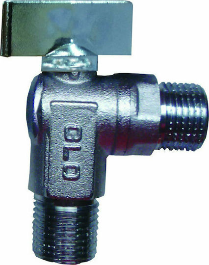 Glo Ball Valve Corner 1 2"x1 2" 190g Gloria
