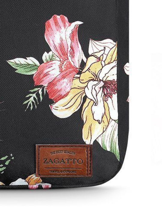 Zagatto Impermeabila Geantă pentru laptop 15.6" în culoarea Negru