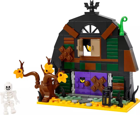 LEGO Building Blocks Halloween Barn for 8+ Years 205 Pieces
