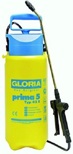 Gloria Ψεκαστήρας Προπιέσεως με Χωρητικότητα 3lt 3bar σε Κίτρινο χρώμα