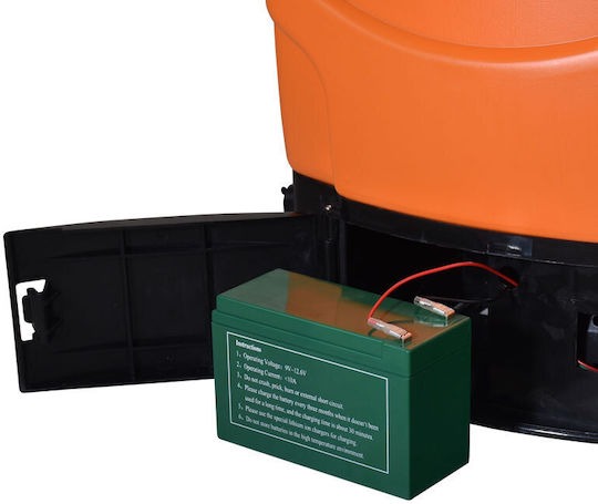 Kraft Ψεκαστήρας Πλάτης 12V με Μπαταρία 8Ah με Χωρητικότητα 18lt 4.5bar