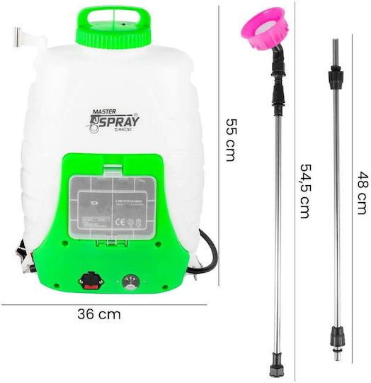Акумулаторна пръскачка Masterspray 18 L Maltec 111439
