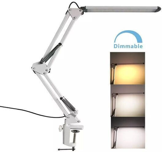 Uplac Folding Metal LED Lamp 3 Colors 12watt Black