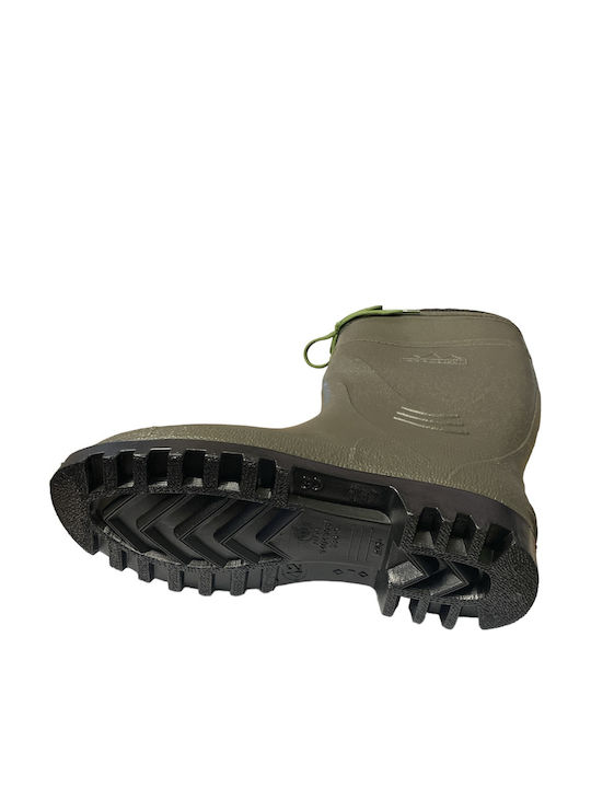 Olympos 338-13 Green Turn-Up Lace Knee