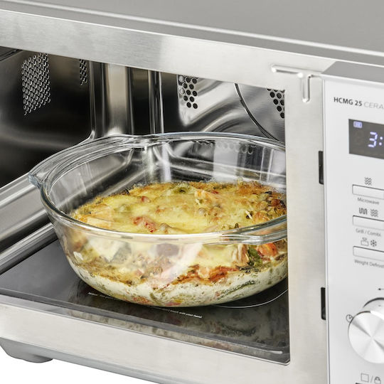 Caso HCMG 25 Mikrowellenherd mit Grill 25Es Gray