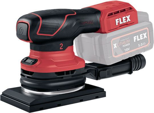 Flex OSE 2-80 18-EC Παλμικό Τριβείο 18V 1x5Ah με Ρύθμιση Ταχύτητας