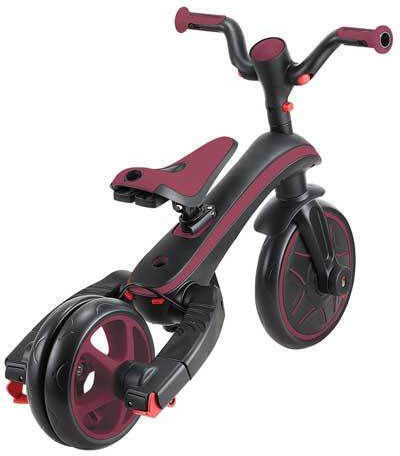 Globber Explorer Trike Сгъваемо И Превозно Средство 4 В 1 За 10 Месечни Розово