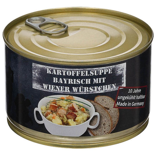 MFH Potato Soup with Vienna Sausage Ready Meal with Meat / Potato / Vegetables 1328kcal 400gr - 10 Years
