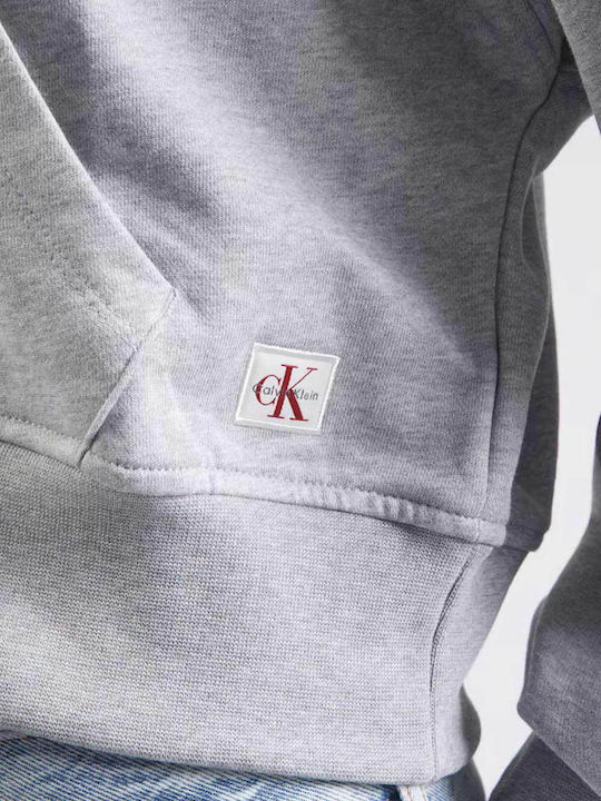 Women's Sweatshirt Jacket Hooded Grey Heather