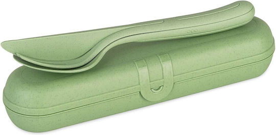 Koziol Cutlery for Camping 4pcs