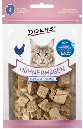 Dokas Katzenleckerlis mit Huhn für Erwachsene Katzen 12gr