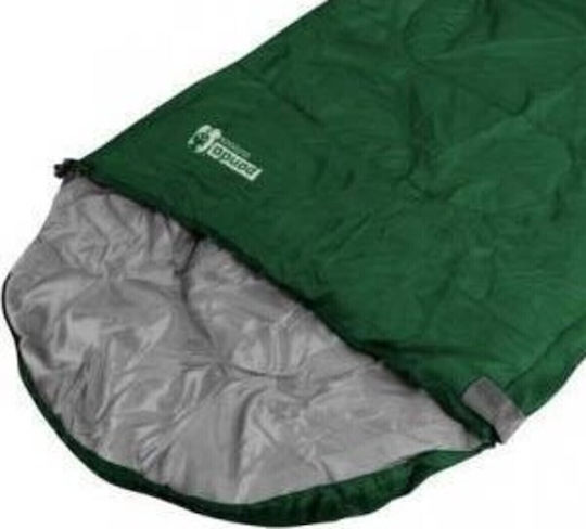 Panda Sleeping Bag Single 2 Seasons Bike Hood 180 Light Green