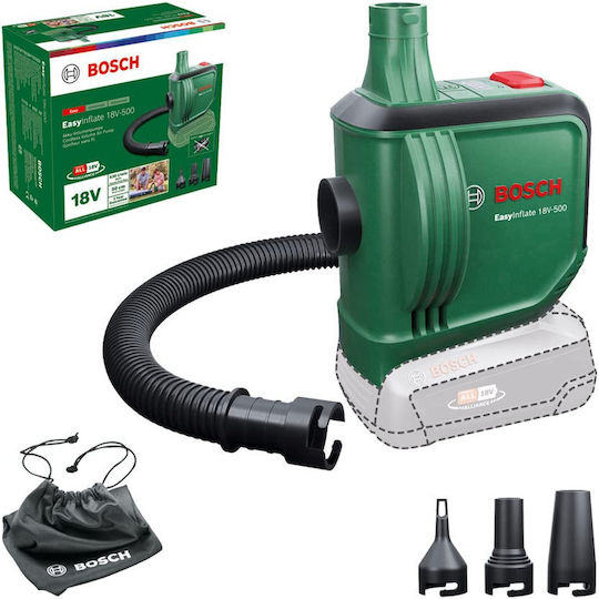 Bosch Easy Inflate 18V500 Pompă Electrică pentru Gonflabile Verde