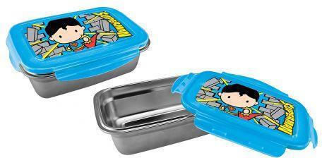 Stainless Steel Food Container Superman 800ml 246422 Graffiti
