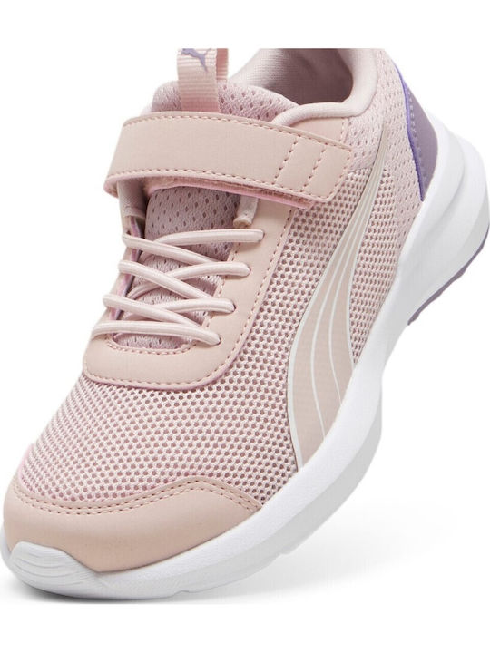 Ac+ Ps Kinder Sneakers mit Klettverschluss Rosa