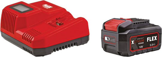 Flex IW 1/2" 950 18.0-EC Brushless Impact Wrench Battery 18V 1x5Ah with Socket 1/2"