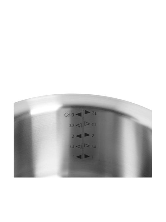 Woll Concept Pro Βαθιά Ανοξείδωτη Κατσαρόλα 3.5lt / 20cm