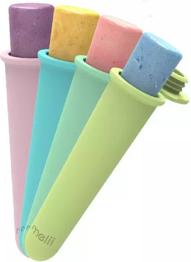 Melii Backformen und Tabletts Eiscreme / Eislutscher 4 Stück Melii Backformen und Tabletts Eiscreme / Eislutscher 4 Stück