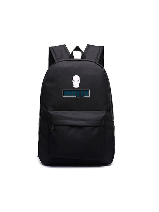 Ghetto Gym Backpack White