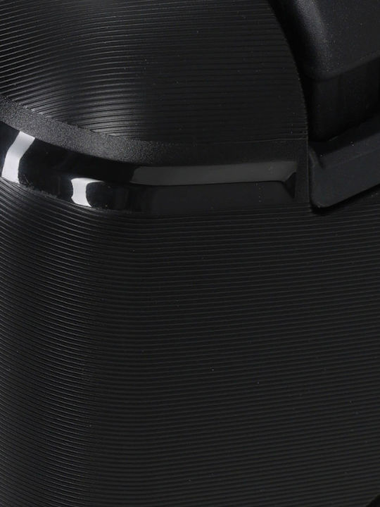 WORLDLINE Kabinenreisekoffer Hartschalen Black mit 4 Räder Höhe 55cm
