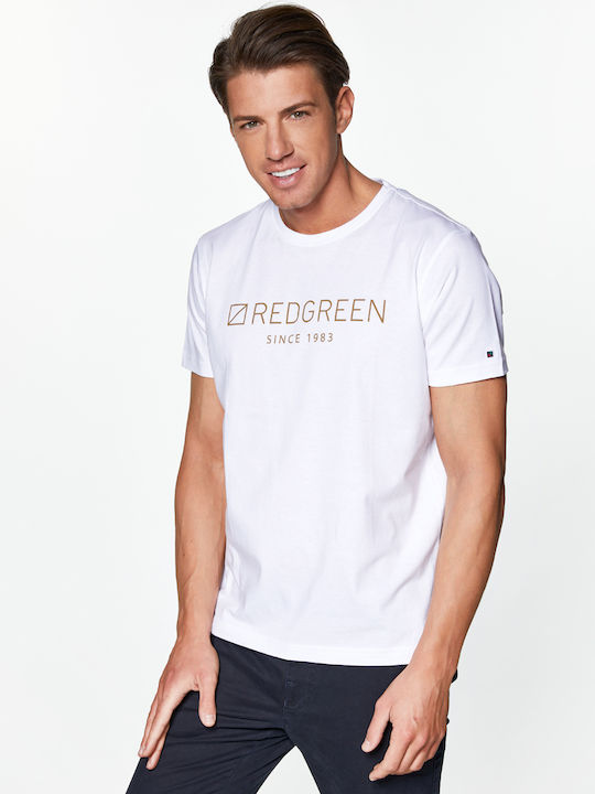 Redgreen T-shirt Τύπωμα Rg Since 1983 Λευκό