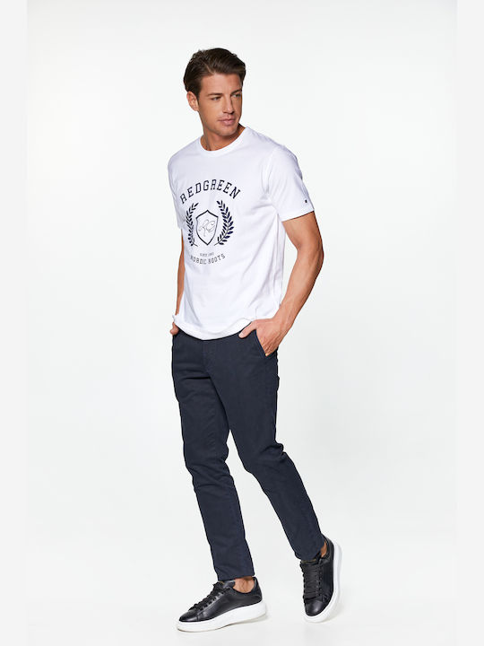 Redgreen T-shirt Τύπωμα Nordic Roots Λευκό