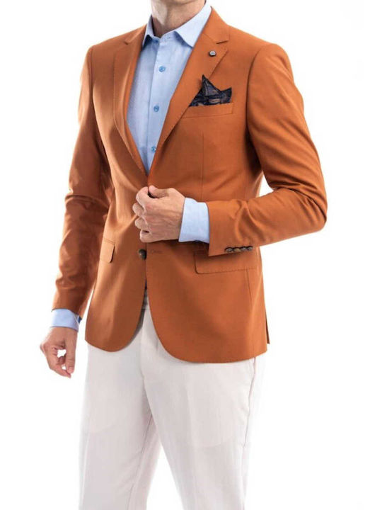 Ανδρικό Σακάκι John Smith London 3007 Camel