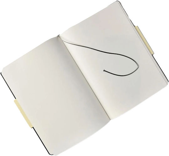 Apica Premium Cd Notebook 96 Sheets A6 with Blank Pages Black
