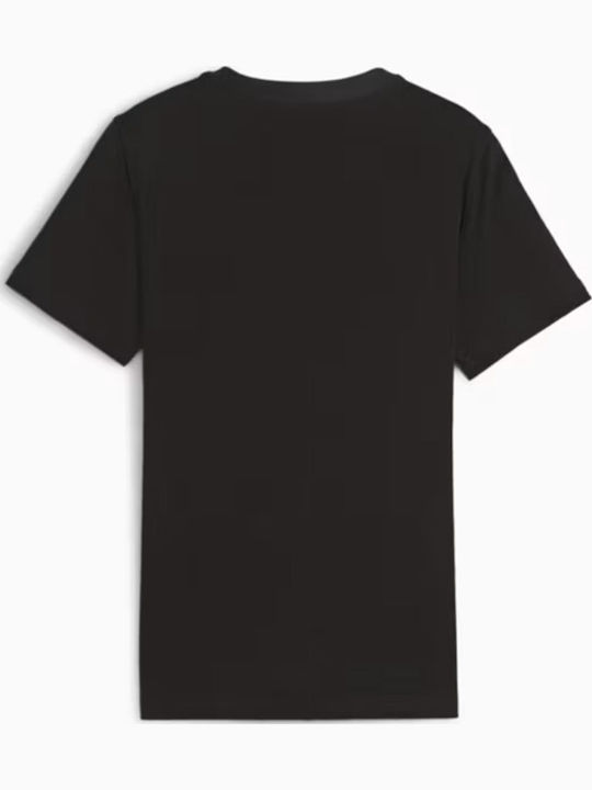 PUMA Kids' T-shirt Puma Black Graphic