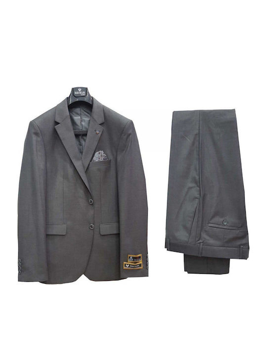 Luciano Faketti Suit Marco Milano In Fashion Gray