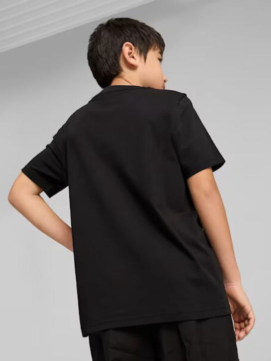 Tricou pentru copii Negru Logo