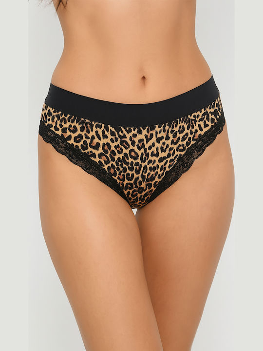 Γυναικεία String MultiPack με Δαντέλα Πολύχρωμο