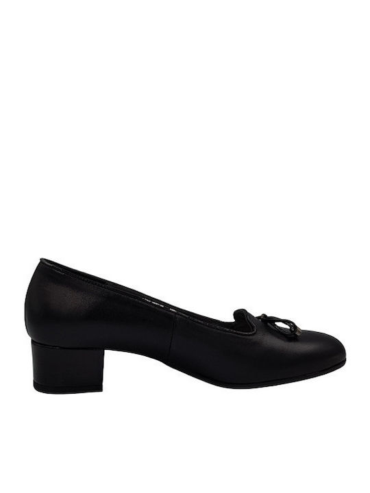 Soffice Sogno Pantof Cu Toc Negru 4684 Black