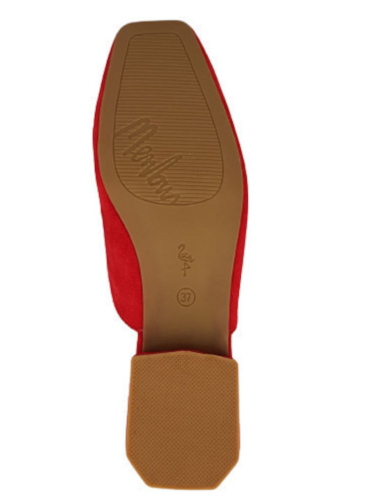 Menbur Mule Slipper Red 022805 07 Red