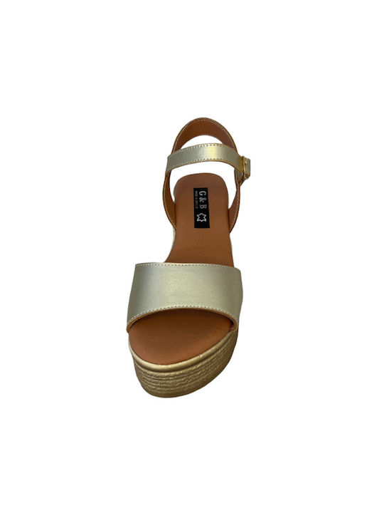 Γυναικεία Πλατφόρμα Elshoes El-716 Χρυσό