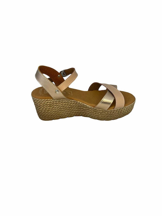 Women's Platform Sandal Elshoes Bronze