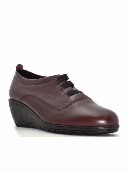 Nikolas Damen-Oxfords Leder Damen-Oxfords Burgundische Nikolas Damen-Oxfords Leder Damen-Oxfords Burgundische
