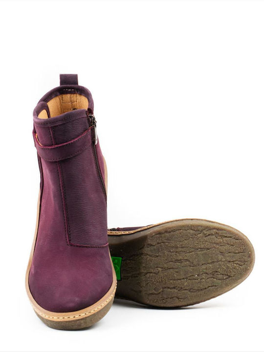 Γυναικεία Ankle Boots El Naturalista Haya N5179 Μωβ
