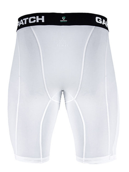 Șort Compresiv Alb Compression Shorts