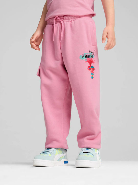 PUMA Παντελόνι Φόρμας Μωβ
