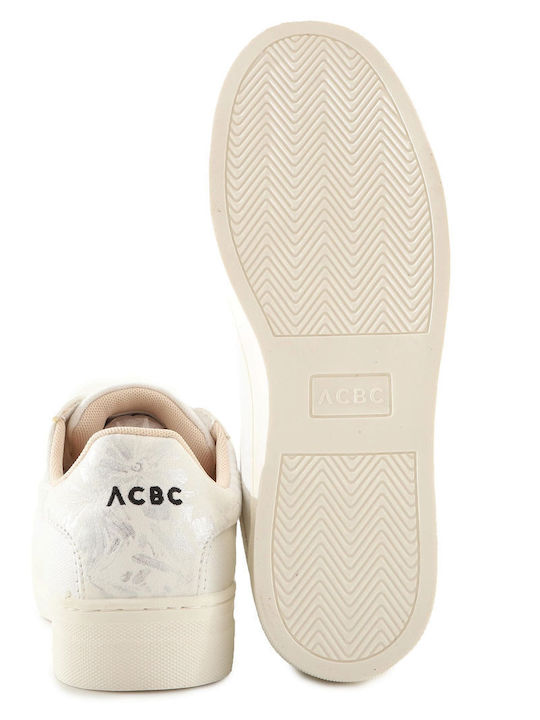 Sneaker Acbc Marina Shacbmar219-white+silv Γυναικείο Sneaker Acbc Marina Shacbmar219-white+silv Γυναικείο