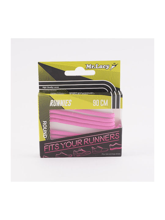 Mr Lacy Runnies Lf Round 2000060164061-lippink Pink Shoelaces