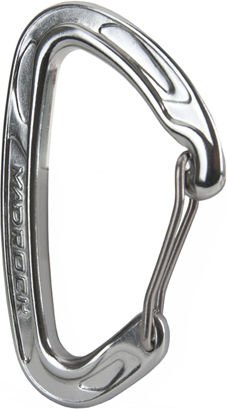 Καραμπινέρ Mad Rock Ultra Light Wire Straight Silver 8-32-259