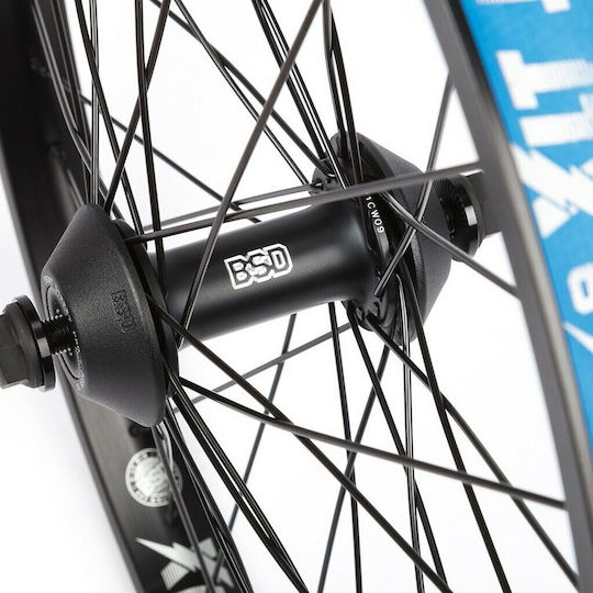 Bsd Xlt X Street Pro Front Wheel Black