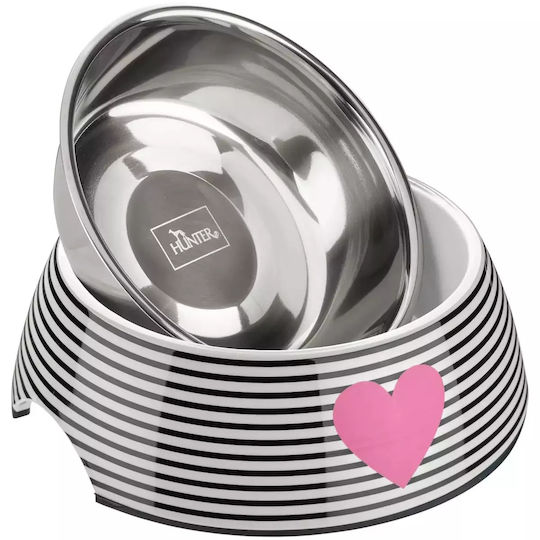 Hunter Stainless Steel Bowl Food for Dog 700ml Multicolour