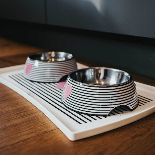 Hunter Stainless Steel Bowl Food for Dog 700ml Multicolour