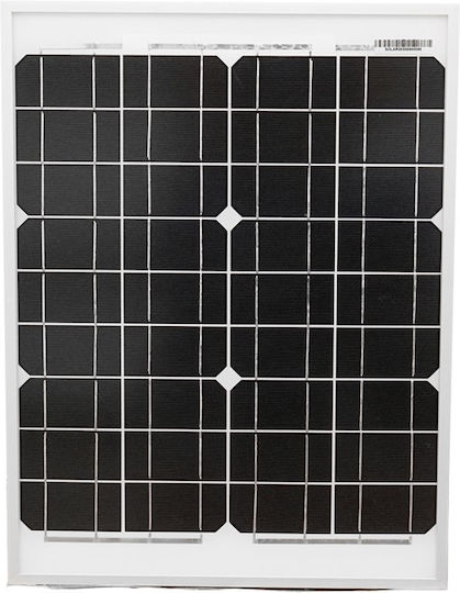 Pyramid International Monocrystalline Solar Panel 20W 18V 135x70x30mm