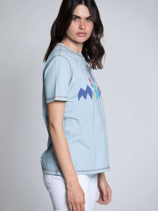 M Missoni Hellblau T-Shirt