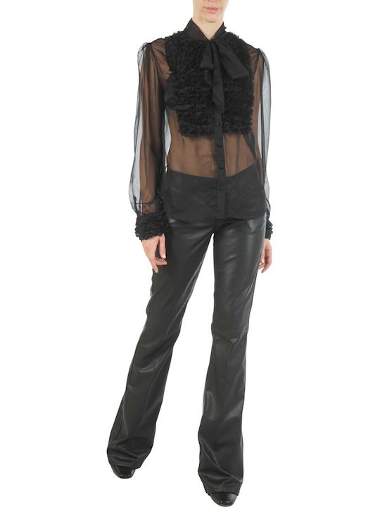 Liu Jo Black C69c410 B.up Beat Regular Women's Trousers